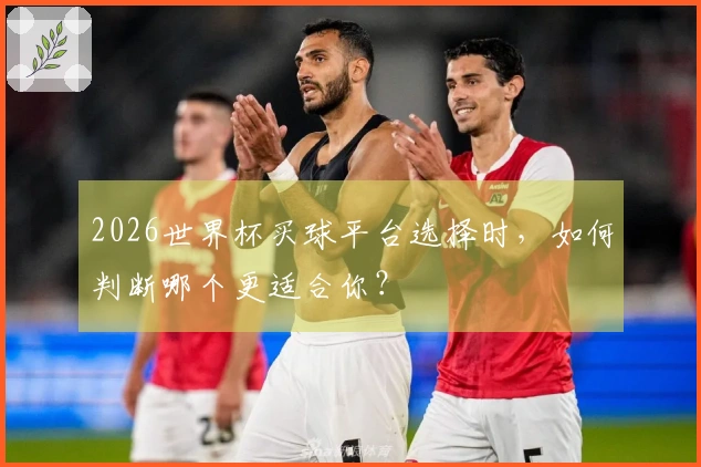 2026世界杯买球平台选择时，如何判断哪个更适合你？