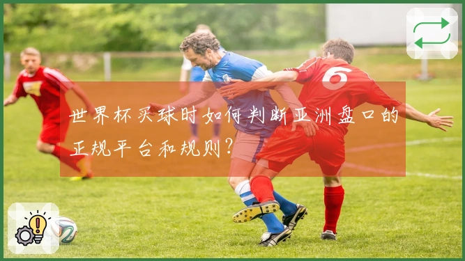 世界杯买球时如何判断亚洲盘口的正规平台和规则？