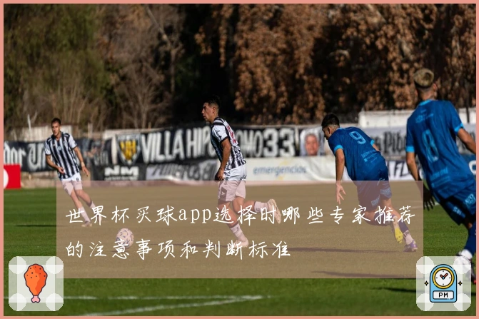 世界杯买球app选择时哪些专家推荐的注意事项和判断标准